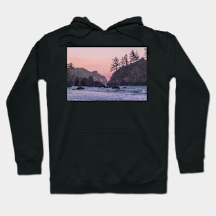 Sunset at College Cove Hoodie